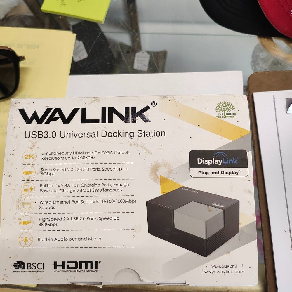 Wavlink USB 3.0 Universal Docking Station #ME004